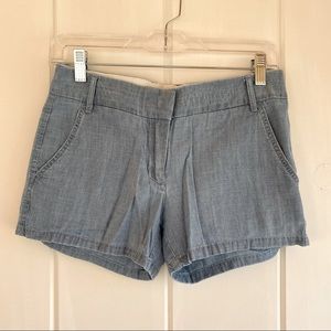 Jcrew Chambray Chino Shorts
